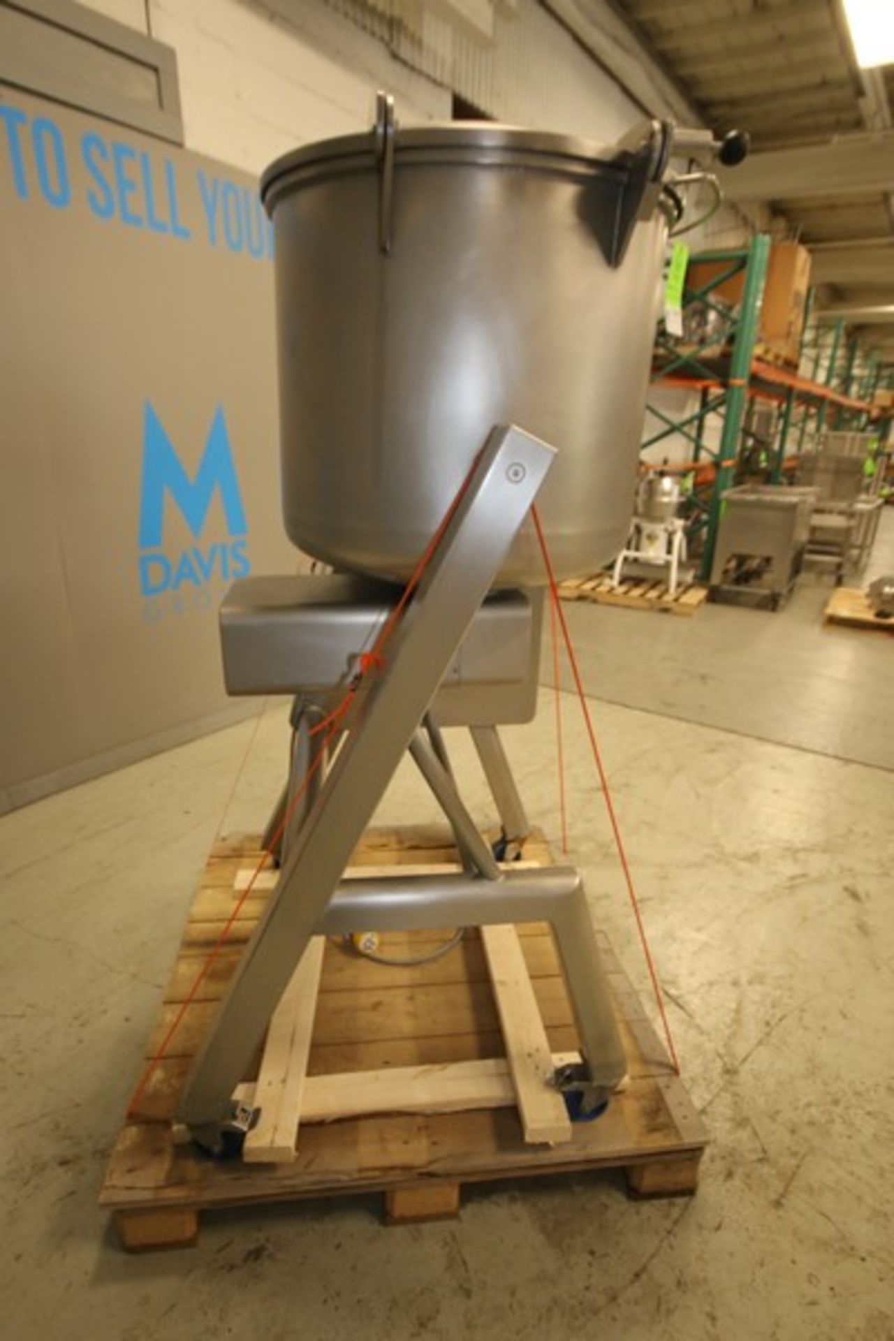 2020 Vakona 250 L Portable S/S Mixer, Model FM250-STL, with Tilt Capability Hinged Lid & Controls - Image 7 of 9