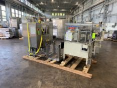 Hoppman Scoop Inserter, with Hoppman. Centrifugal Feeder, M/N FT-40, Previously Ran 300 Containers