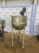 Groen 60 Gal. S/S Kettle, M/N N60SP, Nat’L BD #: 23750, with Lightnin Dura-Mix Energy Efficient