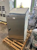 ABC Process System S/S Control Panel, with (3) Allen-Bradley PowerFlex 525 VFDs, Overall Dims.: