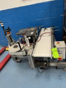 QUADREL LABELING SYSTEMS MODEL#Q 34 FLAT BELT V 110 PH 1 A 8 SERIAL NO. 82620-01 MFG 19SEP2018