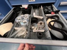 KAPS-ALL BOTTLE UNSCRAMBLER PARTS, CONTENTS OF 2 SHELVES