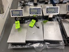 (3) METTLER TOLEDO COUNTERTOP DIGITAL SCALES