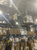 (63) Section of Pallet Racking with Wire Racks, Each Section Approx. 12 feet Long x 65 inch high x