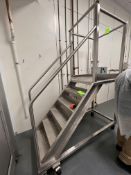 OPERATOR PLATFORM, PLATFORM APPROX 32 IN. L, OVERALL APPROX 32 IN. L X 92 IN. H