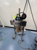 MARBURG HEAT SHRINK TUNNEL, MODEL CR-6000, DUAL CONTROLS, FLOW THROUGH VENTILATION, 220 V