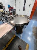 S/S ROTARY ACUMULATION TABLE WITH LEESON VARIABLE SPEED CONTROLLER