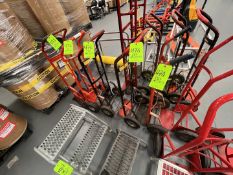 (5) STEEL HAND TRUCKS / DOLLIES