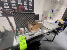 PROXXON GE 20 ENGRAVING DEVICE, CAPSUGEL BORE PRESS, GRANITE INDICATOR BASE, NATOLI TOOLING REPAIR