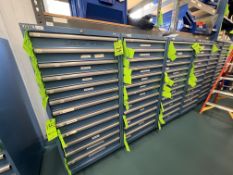 (6) LISTA INDUSTRIAL MODULAR DRAWER CABINETS (DOES NOT INCLUDE CONTENTS OF CABINETS)