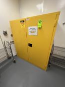 JAMCO 2-DOOR FLAMMABLE STORAGE CABINET, MODEL BV2, 110 GALLONS