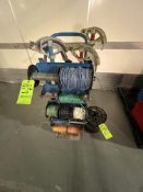 CONDUIT BENDERS AND ASSORTED ROLLS OF ELECTRICAL WIRES