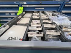 OMEGA DESICCANT INSERTER PARTS, CONTENTS OF 2 SHELVES