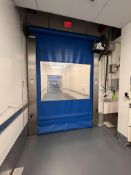 RITE HITE ROLL UP DOOR / PROTECDOR CLEAN DOOR, MODEL 8000CL, S/N 31269, 6 FT X 8 FT 5 IN, 3 PHASE