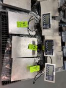 (3) METTLER TOLEDO COUNTERTOP DIGITAL SCALES