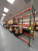 PALLET RACKING, APPROX. 22 SECTIONS, APPROX. 45 CROSS BEAMS, APPROX. 24 UP RIGHTS