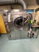 ACCELA COTA 48 IN. COATING PAN, MODEL 48 M III, S/N 48-210, LATE MODEL SCHLICK SPRAY NOZZLES (COAT