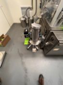 GEORGE NUTTING CO POLISHER, MODEL TC-200, S/N 20-607, WITH PENTA DRIVE VARIABLE SPEED CONTROLLER