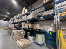 (7) SECTIONS OF PALLET RACKING, APPROX. 21 CROSS BEAMS AND 8 UPRIGHTS
