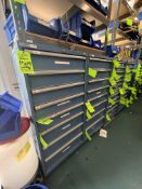 (4) LISTA INDUSTRIAL MODULAR DRAWER CABINETS (DOES NOT INCLUDE CONTENTS OF CABINETS)