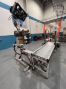 2019 UNIVERSALE ROBOTOS PICK AND PLACE ROBOTIC PALLETIZER, MODEL UR10, S/N 2019302201, MAX PAYLOAD