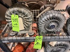 (2) ELMO RIETSCHLE AND BECKER VACUUM PUMP / REGENERATIVE BLOWER PUMPS