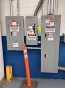 (3) GE ELECTRIC BREAKER PANELS