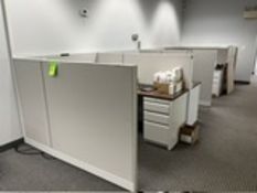 4 PERSON CUBICLE WORK STATION