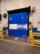 2020 Rite-Hite Roll Up Door, Model LiteSpeed, SN 123745, 144in H x 120in W