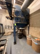 DONALDSON TORIT DUST COLLECTOR, 6-CARTRIDGE