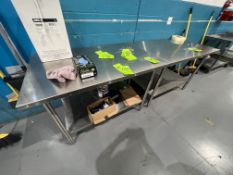 (2) S/S TABLES, APPROX.