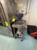 MIXING SKID WITH (2) MIXING TANKS EQUIPPED WITH IKA LAB MIXERS, MODEL EURO-ST 60 D AND MASTERFLEX