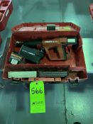 HILTI DX A41 POWDER ACTUATED NAIL GUN WITH X-1M72 MAGAZINE