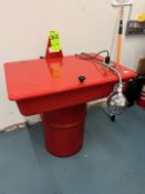 SAFETY KLEEN SOLVENT PARTS WASHER, MODEL 30, PART NUMBER 1140