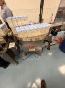 KAPS-ALL ROTARY S/S ACCUMULATION TABLE, MODEL FS-A 36, S/N 8689