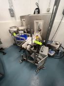 ERIEZ CONVEYORIZED METAL DETECTOR, MODEL EZ-DSP 14 X 8 HI, S/N 190334-2