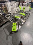 (2) S/S PUSH CARTS, APPROX. 48 IN. X 24 IN.