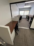 ALL CONTENTS IN ROOM INCLUDES WORK STATIONS CHAIRS