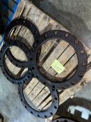 One Lot 4 Iron Pipe Flanges 27.5