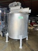 250 Gallon (approx.) Stainless Steel Single Wall Tank- 40