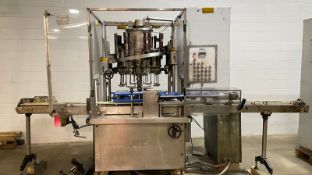 MRM Cozzoli RPF-8 Postitive Displacement Piston Filler, S/N RPF08226, -- 32 oz. Pistons, 8