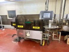 Trine Labeler, Model 4500, S/N MSN05270, 240 Volts, Set Up for 8 oz. Bottles (Note: Not Glue Pot) (