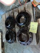 One Lot 4 Iron Pipe Flanges 15