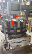 Yamato 14-Multi-Weighing Heads Scale, Model ADW-414SNX, S/N WE 000 500, Year Mfg. 2008, Scale