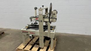 3M Top and Bottom Belt Drive Case Sealer, Model 77a-ks, S/N 5305 with 3