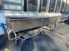 Sani-magic S/S COP Tank, M/N RW-12-10N-NE, Item #: 180567, with 7.5 hp Centrifugal Pump, Internal