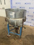 Groen Aprox. 60 Gal. S/S Kettle, S/N 16575, WP230#, No. 27, Internal Dims.: Aprox. 30” Dia. x 23”