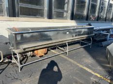 S/S COP Tank, with Jet Spray, Internal Dims. Aprox. 147” L x 24” W x 21” Deep, Centrifugal Pumps,