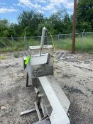 Straight Section of S/S Conveyor, with Chop Down Cylinder Unit, with Aprox. 12