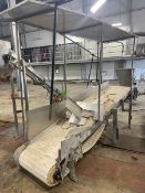 S/S Incline Conveyor, Belt: Aprox. 30